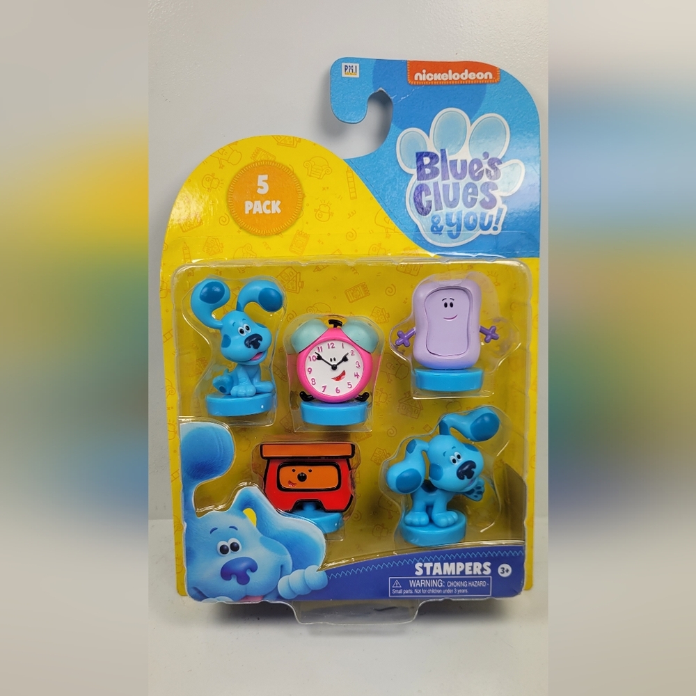 Nickelodeon Blue's Clues & You! 5-Pack Stampers - Blue